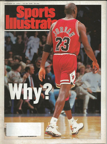 ORIGINAL Vintage October 18 1993 Sports Illustrated Magazine Michael Jordan  