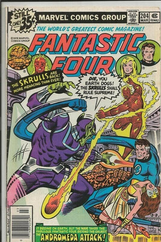 Fantastic Four #204 ORIGINAL Vintage 1979 Marvel Comics 