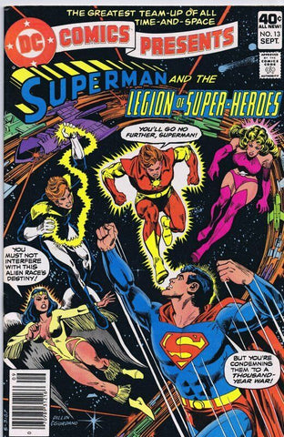 DC Comics Presents #13 ORIGINAL Vintage 1979 DC Comics Superman Legion of SH