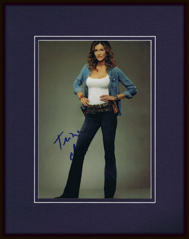 Tricia Helfer Signed Framed 11x14 Photo Display AW Killer Women