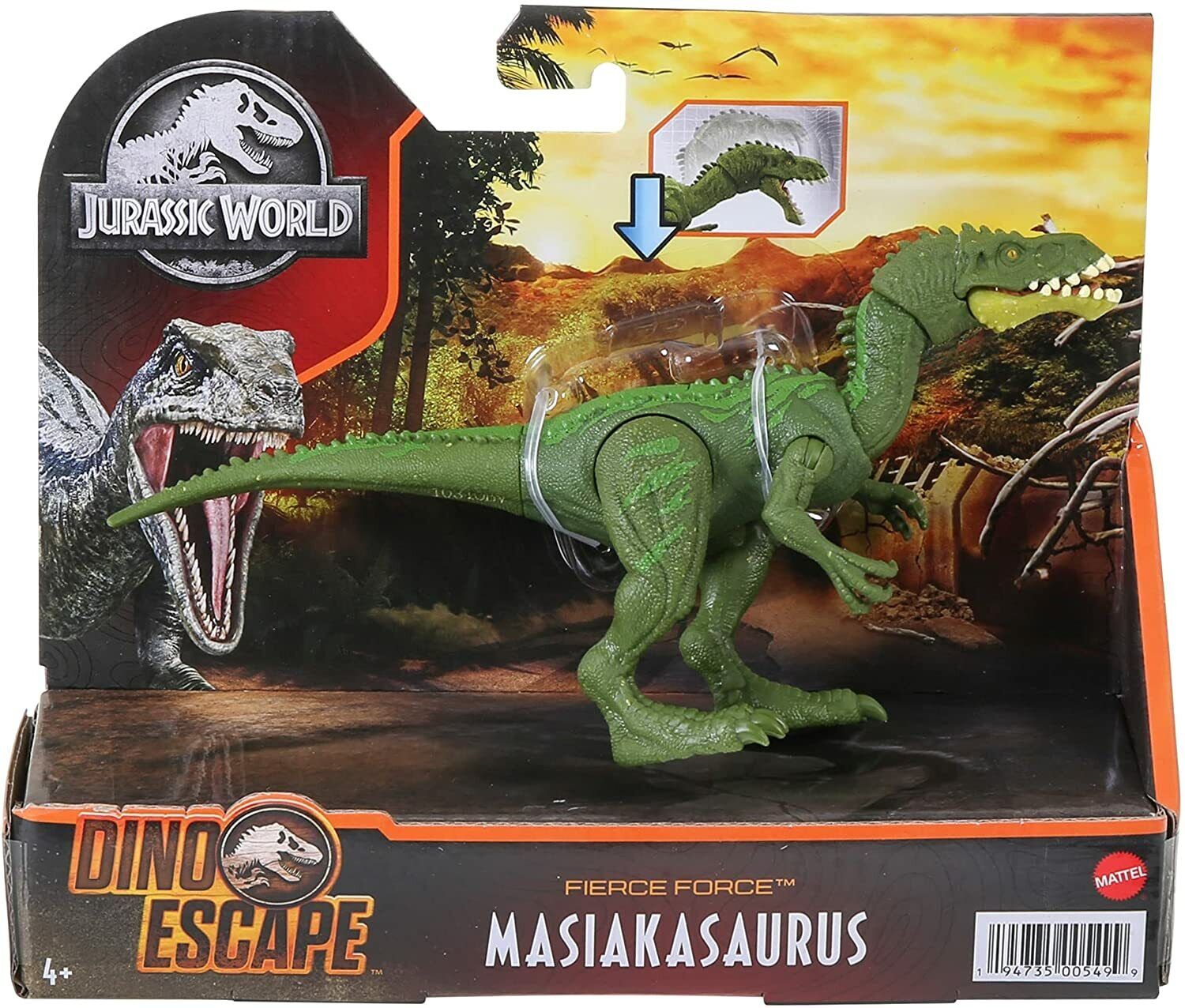 NEW SEALED 2021 Jurassic World Fierce Force Masiakasaurus Action Figure