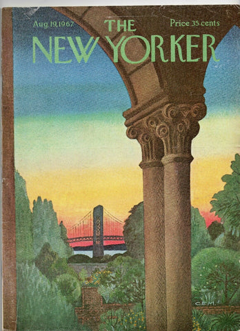 VINTAGE Aug 19 1967 New Yorker Magazine