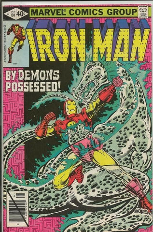 Iron Man #130 ORIGINAL Vintage 1980 Marvel Comics 