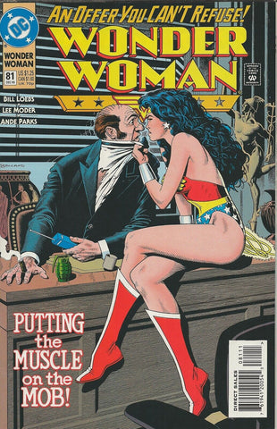 Wonder Woman #81 ORIGINAL Vintage 1993 DC Comics Bolland GGA