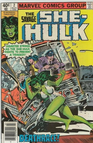 Savage She Hulk #2 ORIGINAL Vintage 1980 Marvel Comics 