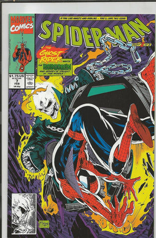 Spider-Man #7 ORIGINAL Vintage 1991 Marvel Comics 