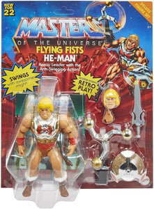 NEW 2022 Masters of the Universe Origins Flying Fist He-Man Deluxe Action Figure