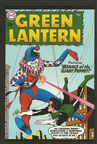 Green Lantern #1 (1960) 4x5" Cover Postcard 2010 DC Comics Giant Puppet