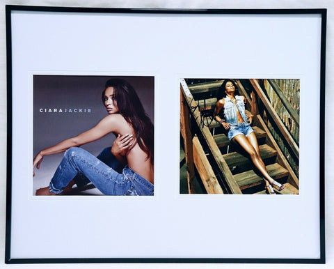 Ciara Signed Framed 16x20 Jackie Photo Display AW