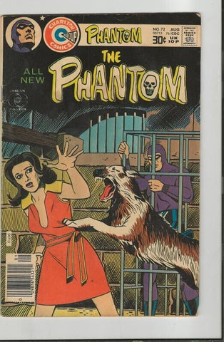 Phantom #72 ORIGINAL Vintage 1976 Charlton Comics 