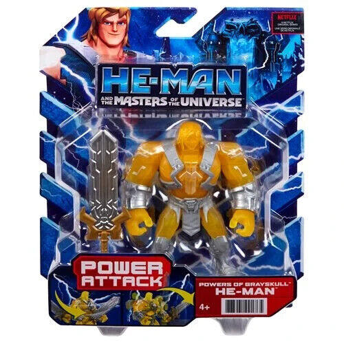 NEW SEALED 2022 Masters of the Universe Power Attack He Man Action Figure