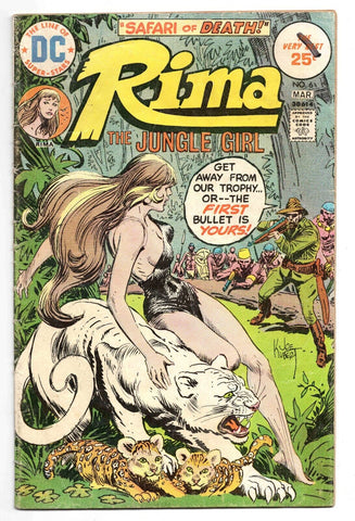 Rima the Jungle Girl #6 ORIGINAL Vintage 1975 DC Comics GGA