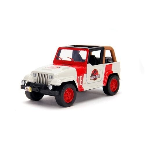 NEW SEALED 2022 Jada Jurassic World 1992 Jeep Wrangler  1:32 Diecast Car