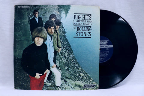 VINTAGE Rolling Stones Big Hits High Tide Green Grass Vinyl Record Album NPS1