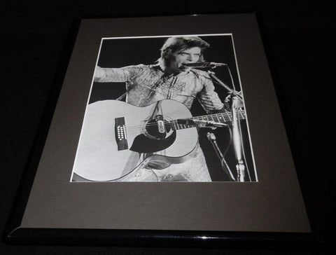 David Bowie Framed 11x14 Photo Display