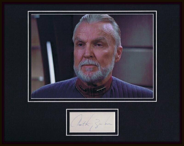 Anthony Zerbe Signed Framed 11x14 Photo Display Star Trek