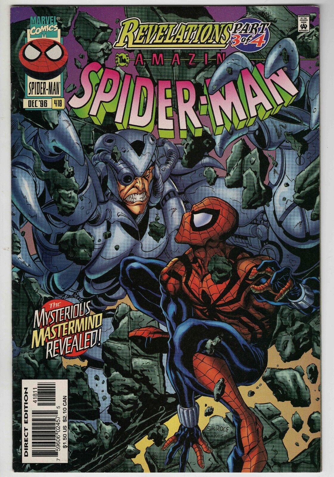 Amazing Spider-Man #418 VINTAGE 1996 Marvel Comics