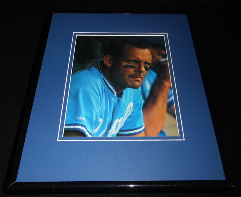 George Brett Framed 11x14 Photo Display KC Royals