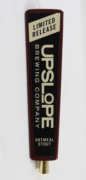 Upslope Oatmeal Stout Limited Release Beer Keg Tap Handle