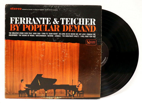 VINTAGE Ferrante & Teicher - By Popular Demand LP Vinyl Record Album UAS-6416