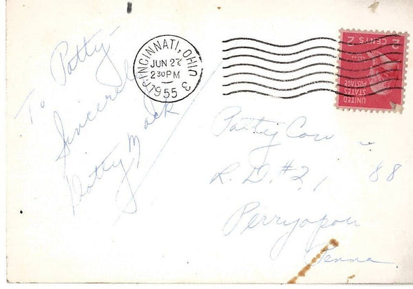 Dotty Mack Signed Vintage Postcard