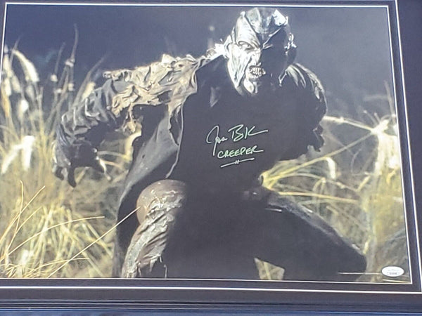 Jonathan Breck Signed Framed 18x24 Photo Display JSA Creeper