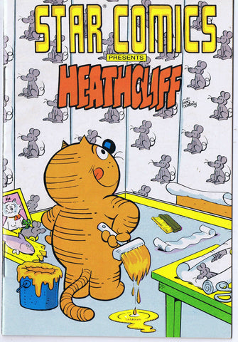 Heathcliff ORIGINAL Vintage 1987 Mini Comic Book Star Comics Marvel