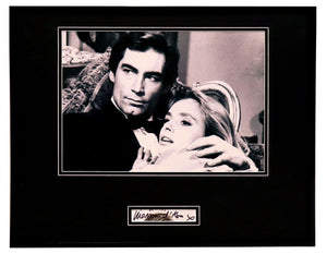 Maryam D'Abo Signed Framed 16x20 Photo Display JSA James Bond Girl