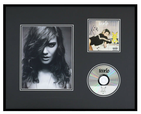 Tove Lo Signed Framed 16x20 Sunshine Kitty CD & Photo Display