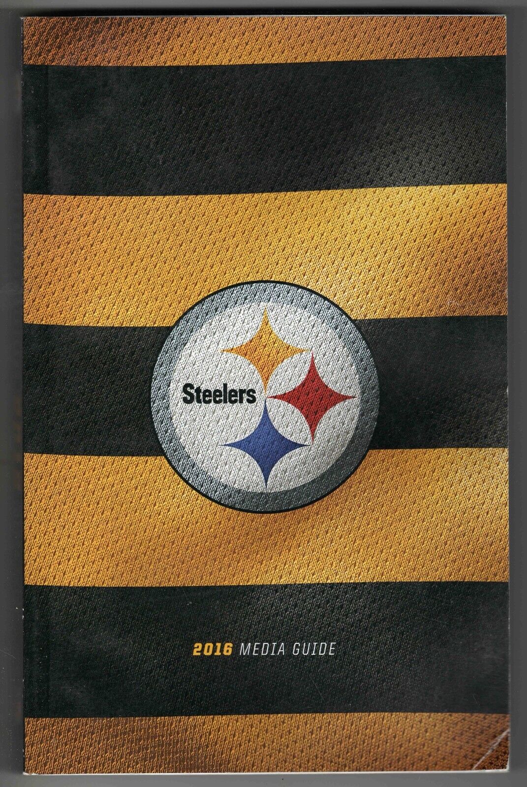 2016 Pittsburgh Steelers Media Guide Ben Roethlisberger Antonio Brown