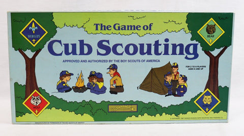 ORIGINAL Vintage 1987 Cadaco Boy Scouts Game of Cub Scouting Board Game