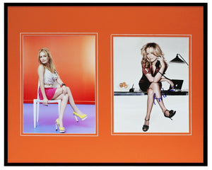 Becki Newton Signed Framed 16x20 Heels Photo Set Ugly Betty