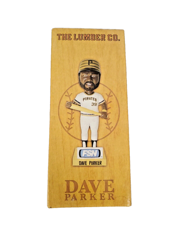 ORIGINAL Vintage 2008 Dave Parker Lumber Co Pirates Bobblehead SGA PNC Park