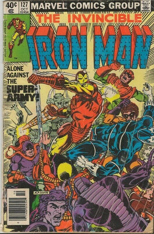 Iron Man #127 ORIGINAL Vintage 1979 Marvel Comics 