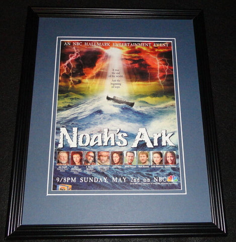 Noah's Ark 1999 NBC Framed 11x14 ORIGINAL Advertisement Jon Voight Carol Kane