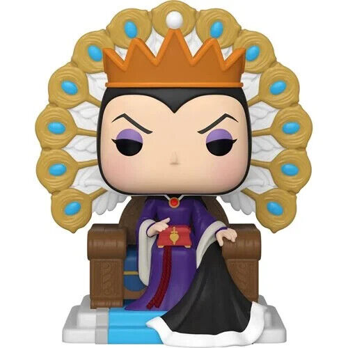 NEW SEALED 2022 Funko Pop! Disney Villains Evil Queen on Throne Deluxe Figure