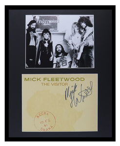 Mick Fleetwood Signed Framed 16x20 Photo Display Fleetwood Mac