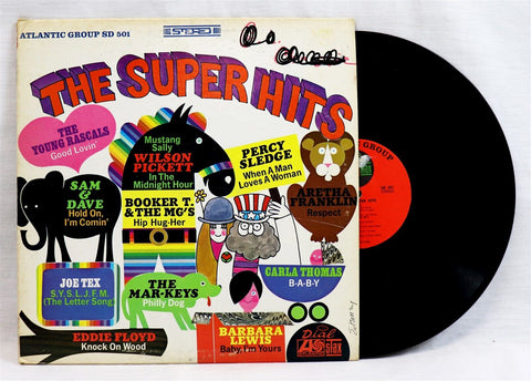 VINTAGE Atlantic Super Hits LP Vinyl Record Album SD501