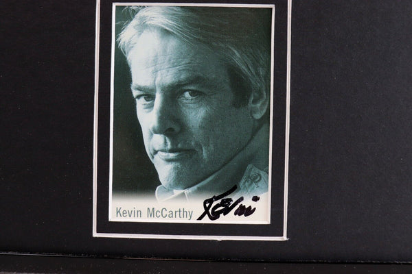 Kevin McCarthy Signed Framed 16x20 Photo Set JSA Invasion of Body Snatchers B