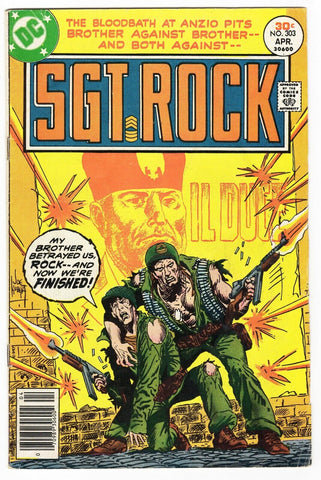 Sgt. Rock #303 VINTAGE 1977 DC Comics