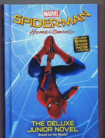 VINTAGE 2017 Spider-man Homecoming Deluxe Junior Novel Marvel Comics Tom Holland