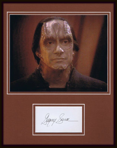 Gregory Sierra Signed Framed 11x14 Photo Display Star Trek