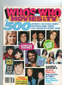 VINTAGE May 1978 Who's Who in Movies & TV Magazine Elvis Presley