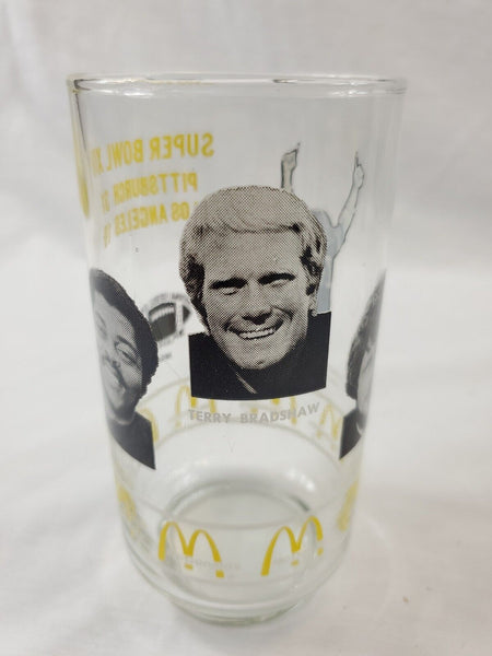 VINTAGE McDonald's Steelers Super Bowl XIV Terry Bradshaw Sam Davis