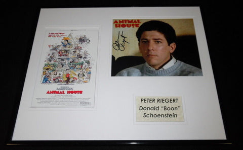 Peter Riegert Signed Framed 16x20 Photo Set AW Animal House Boon