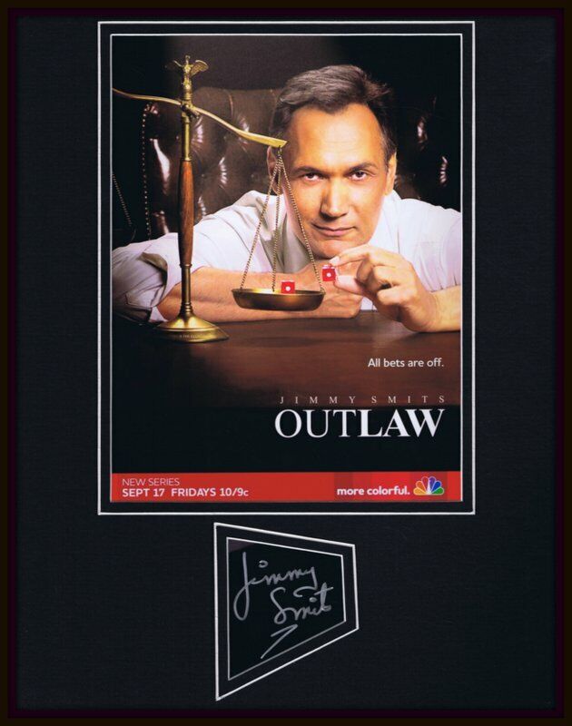 Jimmy Smits Signed Framed 11x14 Photo Display Outlaw LA Law