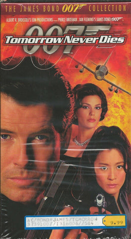 James Bond Tomorrow Never Dies VINTAGE VHS Cassette Pierce Brosnan