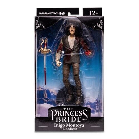 NEW SEALED 2022 McFarlane Princess Bride Inigo Montoya Bloodied Action Figure