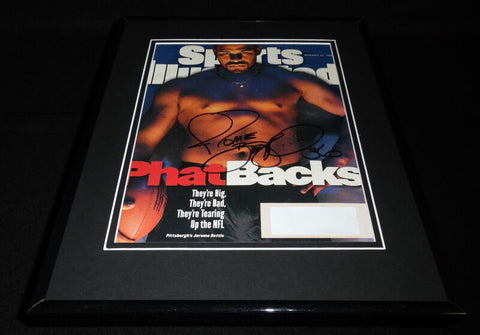 Jerome Bettis Signed Framed 1997 Sports Illustrated Full Magazine JSA Steelers