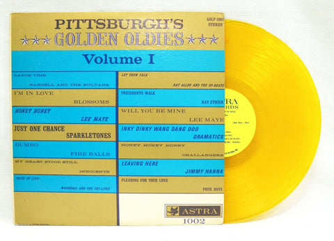 VINTAGE Pittsburgh's Golden Oldies Volume 1 LP Vinyl Record Album ASTRA-1002